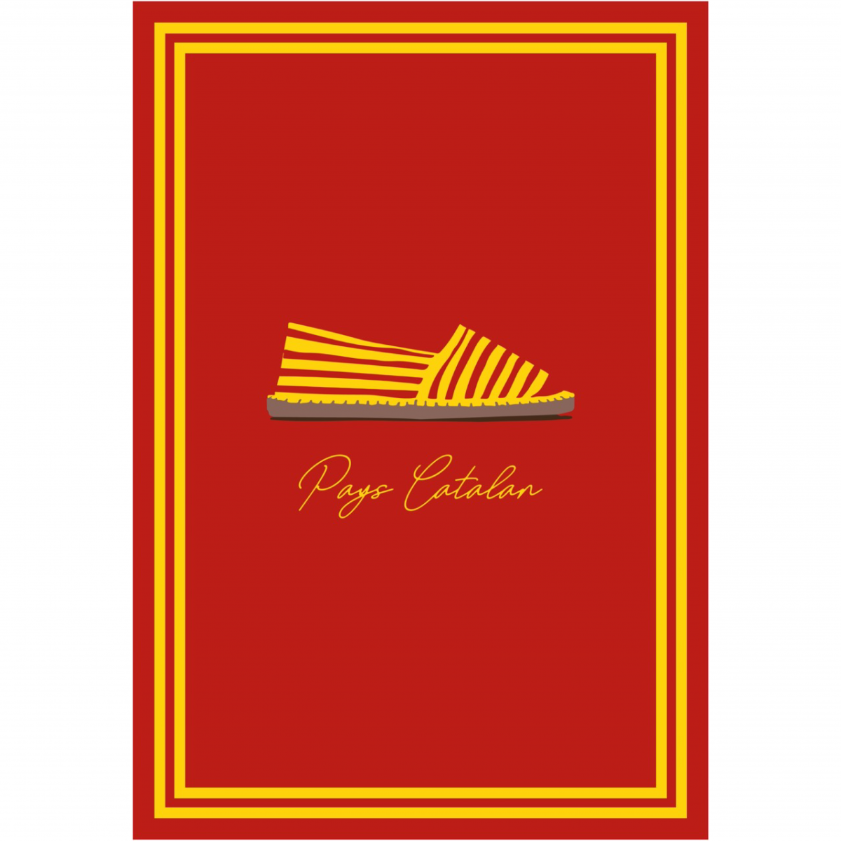 a ir66po0024 espadrille rouge