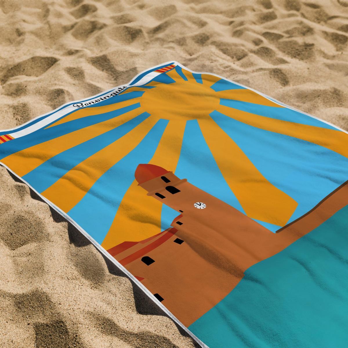 SERVIETTE COLLIOURE flat design