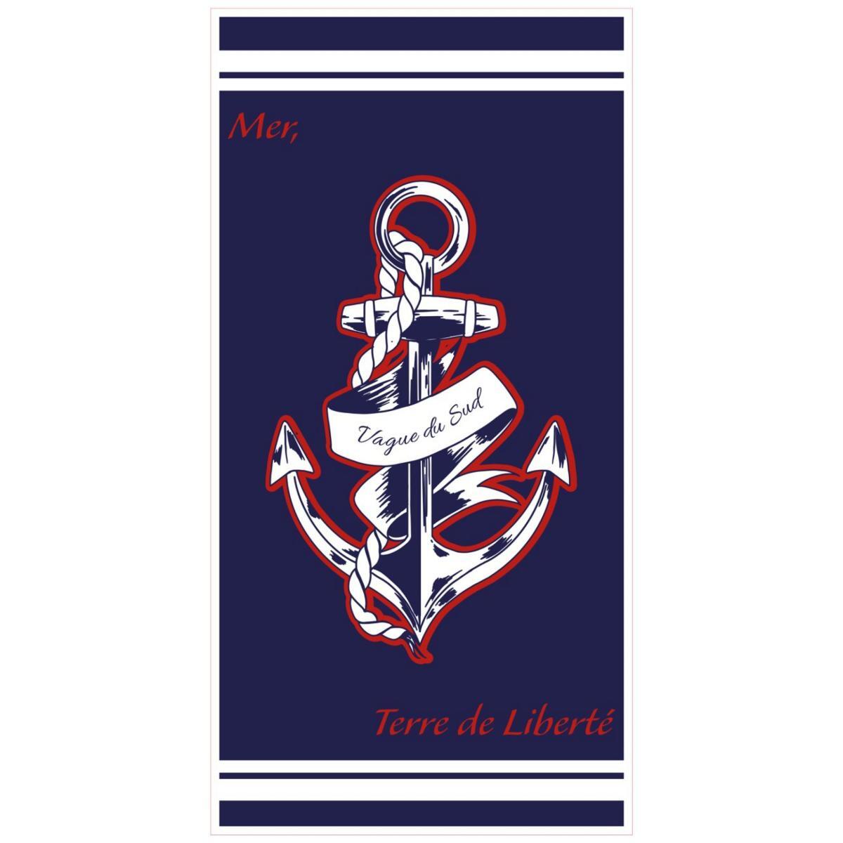 SERVIETTE ANCRE TATTOO TAILLE STANDARD