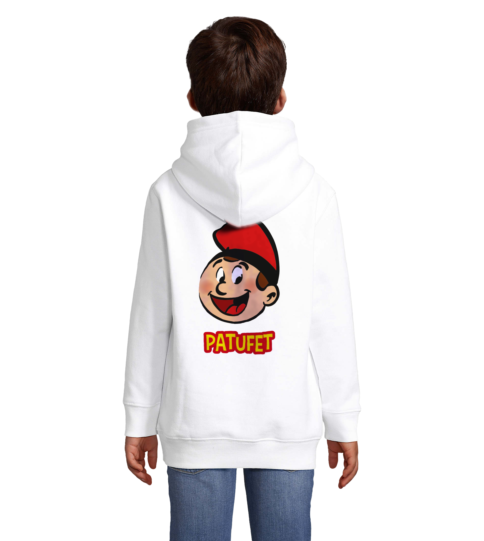 Sweat à Capuche Patufet Tête – Image 2