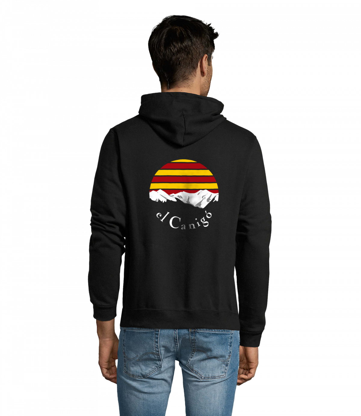 sweat shirt à capuche el canigò